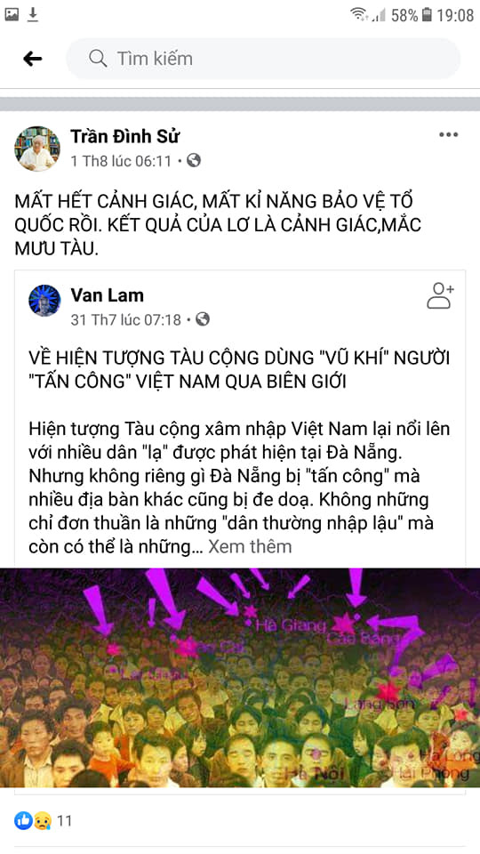 Giặc ở ngay sau lưng anh đó, Bộ trưởng Phùng Xuân Nhạ ạ.