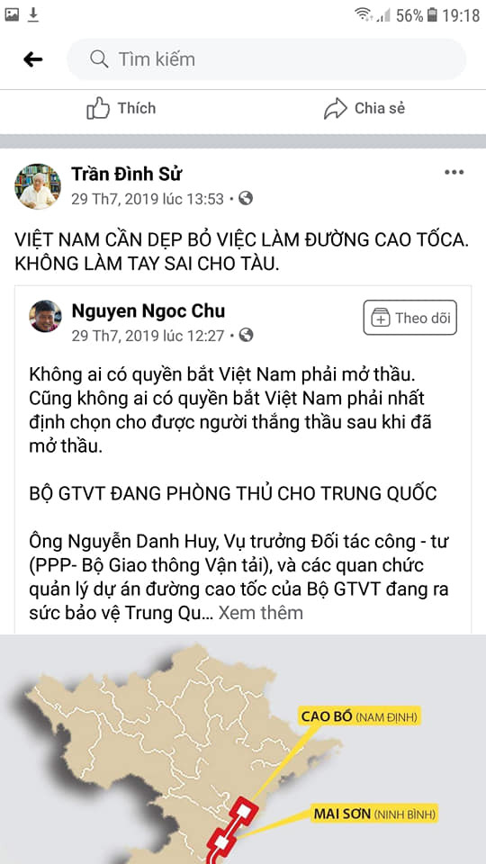 Giặc ở ngay sau lưng anh đó, Bộ trưởng Phùng Xuân Nhạ ạ.