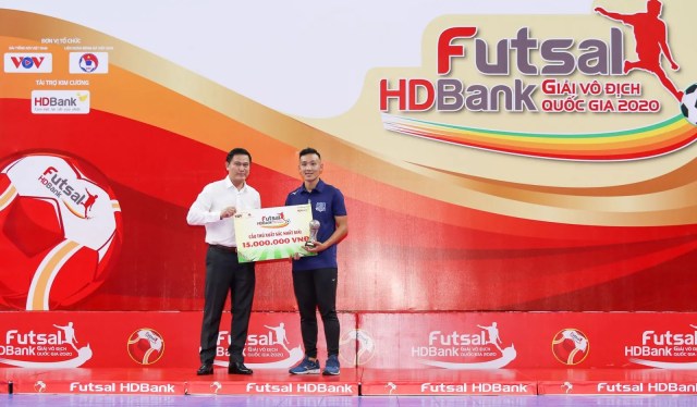 Giải Futsal HDBank vô địch quốc gia 2020: Kết thúc thành công cùng lực lượng cầu thủ trẻ