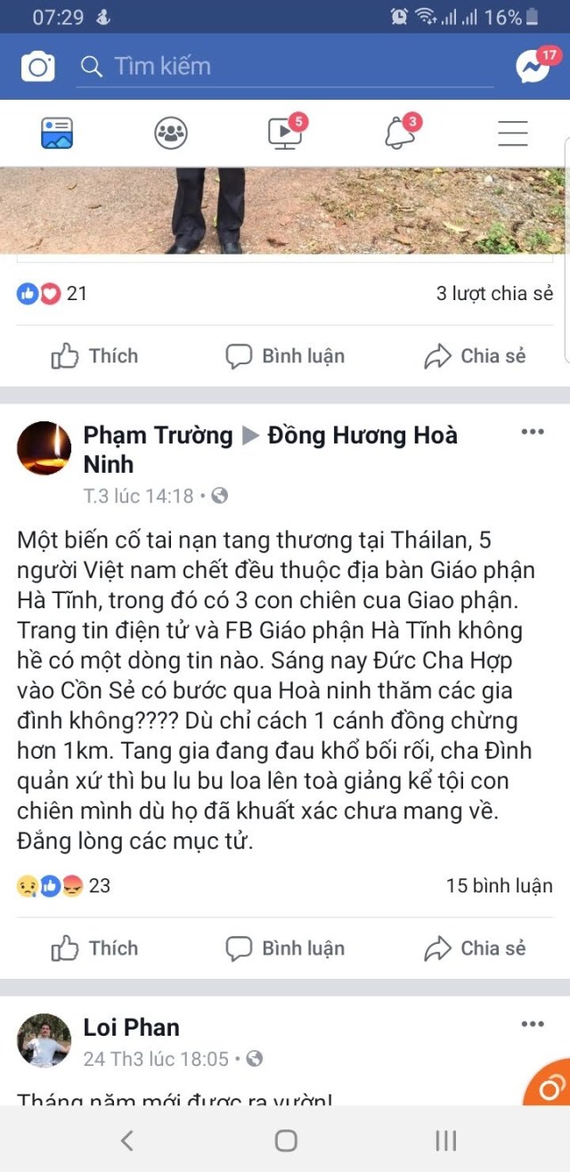 Giám mục Nguyễn Thái Hợp bị giáo dân Quảng Bình bóc mẽ