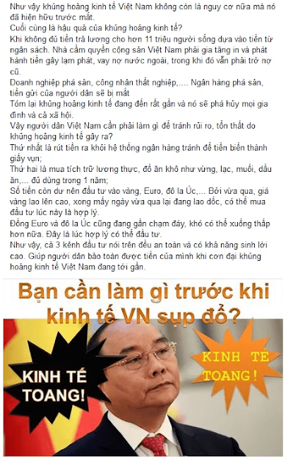 Giới chống Cộng là một nhóm người mạo danh dân chủ