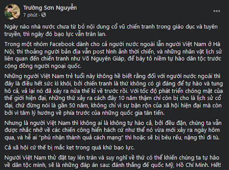 Giới “chống Cộng” và nước Mỹ là tấm gương yêu chuộng hòa bình?