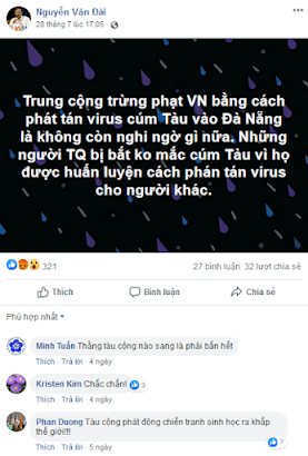 Giọng điệu tởm lợm của Nguyễn Văn Đài và Việt Tân