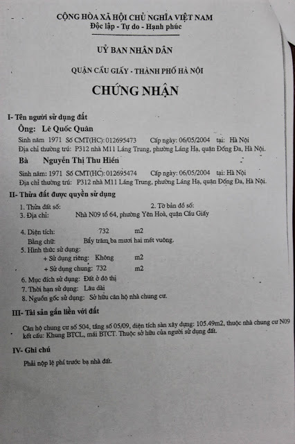 Góp Tiền Cho Lê Quốc Quân Để Làm Gì?