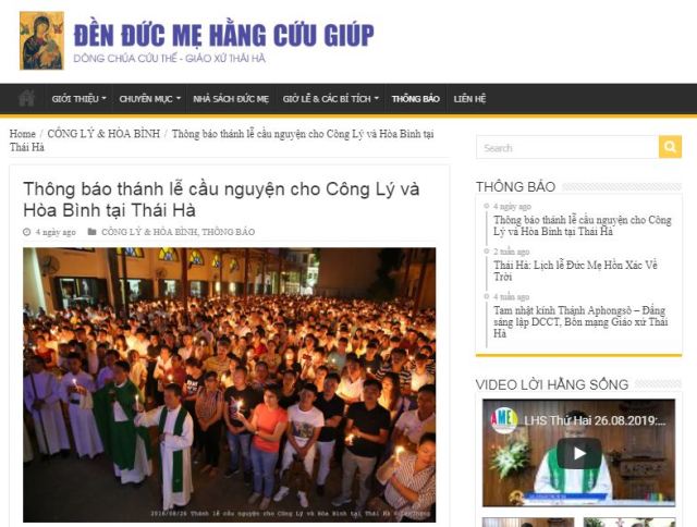 Gx Thái Hà: Thánh lễ kiểu "cả vú lấp miệng em"