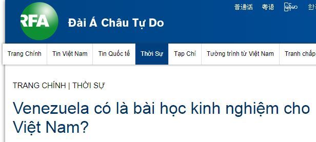 Hả hê trước tình hình Venezuela - Bọn phản động đội lốt Công giáo đã lộ nguyên hình!