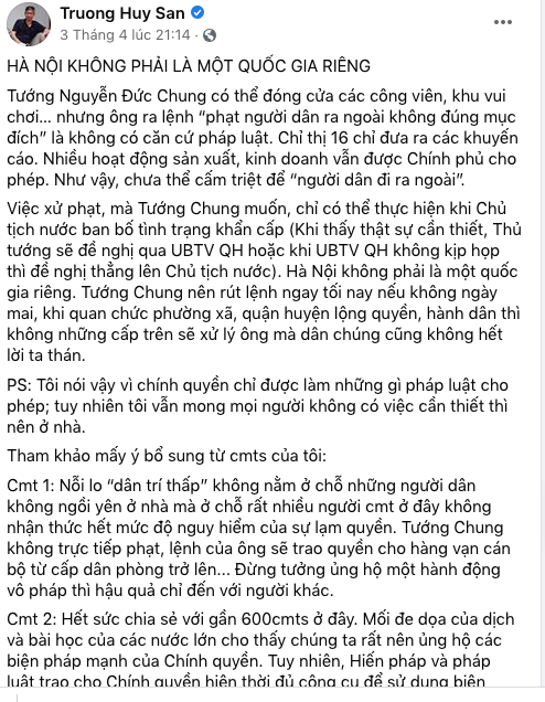 Hà Nội có phải là một quốc gia riêng?