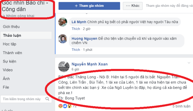 Đề Nghị Xử Lý Người Đưa Tin Thất Thiệt Về Tình Trạng An Ninh Tại Trạm Thu Phí Bắc Thăng Long - Nội Bài