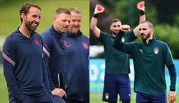 Azzurri chỉ còn cách ngôi vô địch EURO 2020 một trận đấu