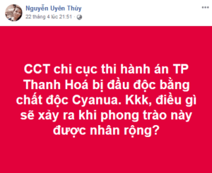 Hai nhà dân chửi mượn vụ Hồ Duy Hải để kêu gọi bạo động, ám sát thẩm phán