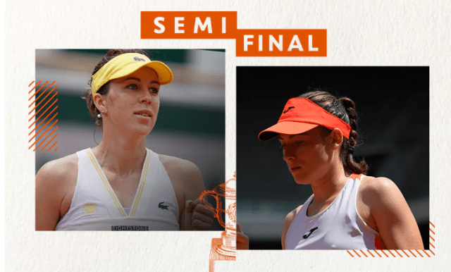 Hấp dẫn màn so tài giữa các tài năng trẻ tại bán kết Roland Garros 2021