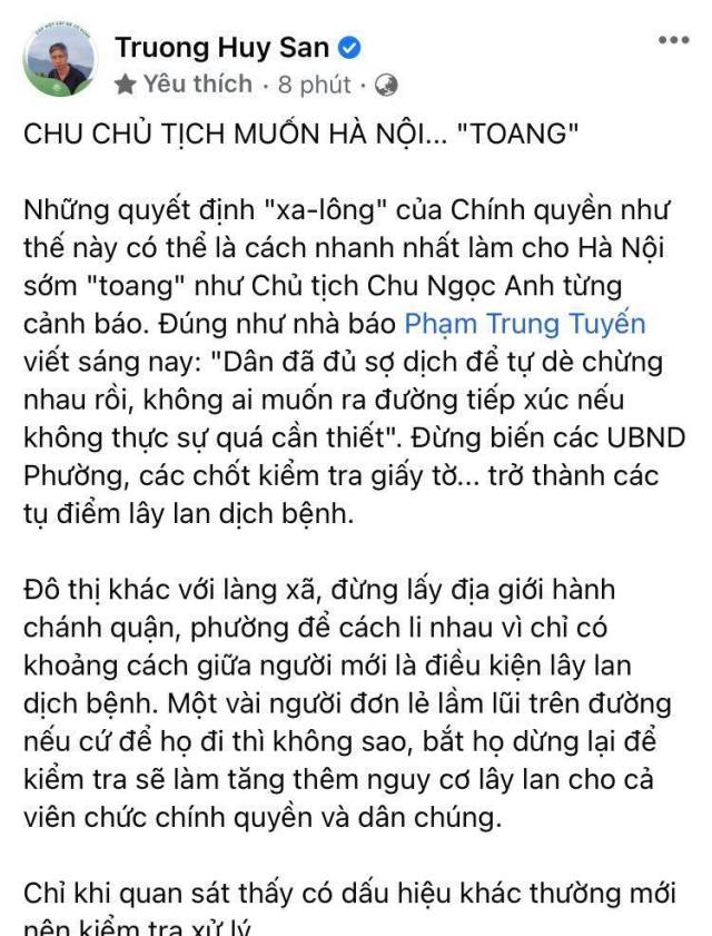 Hãy bớt chọc ngoáy và bớt dân túy đi, anh Đào Tuấn và Trương Huy San ạ.