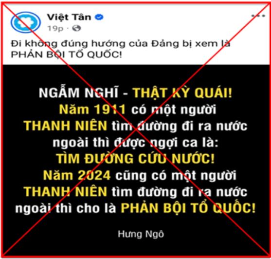 Hãy cảnh giác - Ảo tưởng cờ ba sọc!