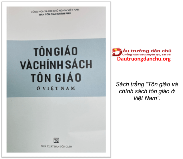 Hãy đánh giá đúng về sách trắng tôn giáo ở Việt Nam