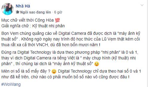 Hết phản đối ca sỹ, giờ đến cả ngôn ngữ, chữ viết, chúng nó cũng đem ra mổ xẻ là do cách mạng, do sau 1975 nên sai