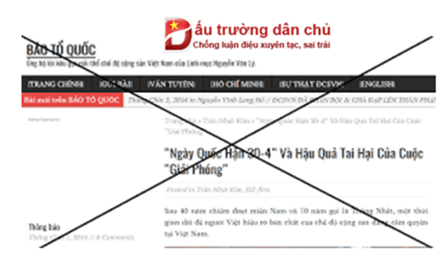 Hiện tượng ‘tiếng rên lải nhải định kỳ’ về chiến thắng lịch sử 30/4