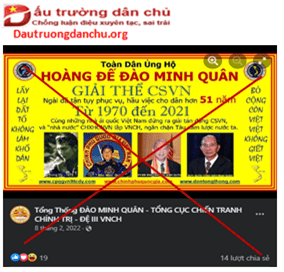 “Hoàng đế” Đào Minh Quân - kẻ tâm thần về chính trị