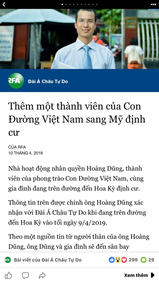 Hoàng Dũng và tương lai đẩy ảm đạm tại trời Mỹ