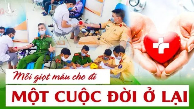 Hơn 40.000 đơn vị máu không phải là tất cả những gì các chiến sỹ đã cho đi