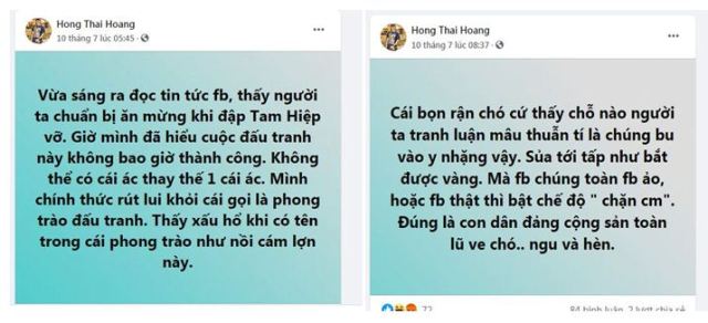 Hồng Thái Hoàng: Tranh tối, tranh sáng!