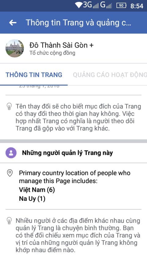 Hot: Lộ Diện Vị Trí Nơi Ở Của Quản Trị Viên (Admin) Các Fanpage Thường Xuyên Đăng Tải Thông Tin Xuyên Tạc, Chống Phá Việt Nam!