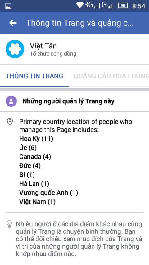 Hot: Lộ Diện Vị Trí Nơi Ở Của Quản Trị Viên (Admin) Các Fanpage Thường Xuyên Đăng Tải Thông Tin Xuyên Tạc, Chống Phá Việt Nam!