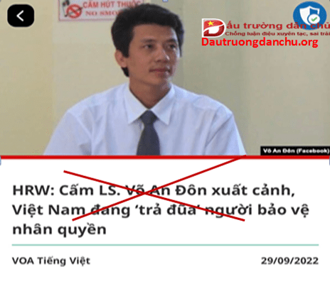 HRW lại sử dụng chiêu bài “BÌNH MỚI, RƯỢU CŨ”