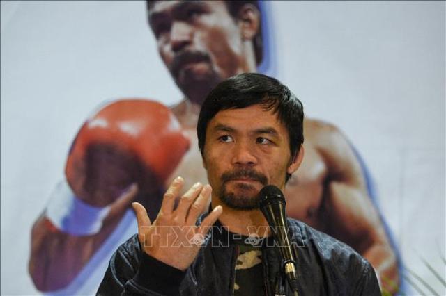 Huyền thoại quyền Anh Philippines Manny Pacquiao tuyên bố giải nghệ