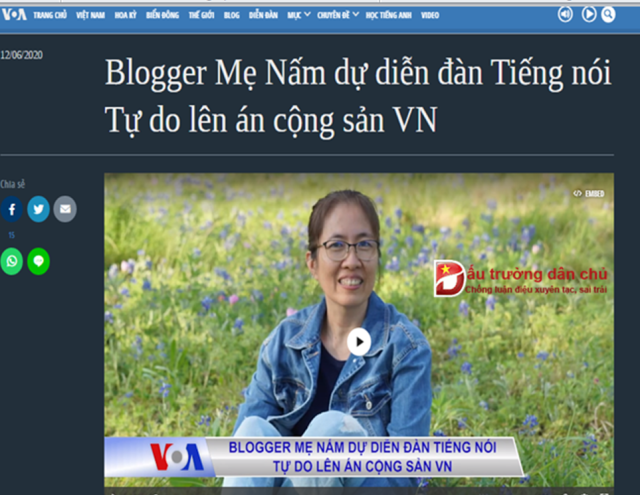 Kẻ tị nạn lưu vong Nguyễn Ngọc Như Quỳnh: Đừng kêu gào trơ trẽn về Việt Nam!