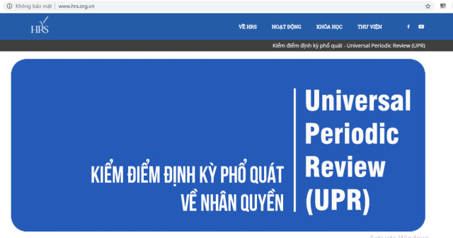 Kêu Gọi Ủng Hộ Khuyến Nghị UPR Hay Kêu Gọi Nhà Nước Ủng Hộ  Phe Biểu Tình Do Mỹ Giật Dây