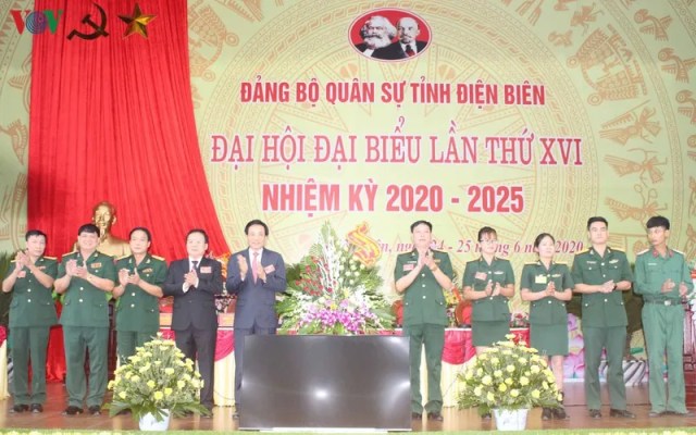 Khai mạc Đại hội Đại biểu Đảng bộ Quân sự tỉnh Điện Biên lần thứ XVI