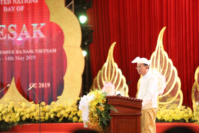 Khai mạc trọng thể Đại lễ Vesak LHQ 2019 tại chùa Tam Chúc, Hà Nam