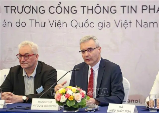 Khai trương cổng thông tin Pháp-Việt chia sẻ tài liệu lịch sử quý hiếm về Việt Nam