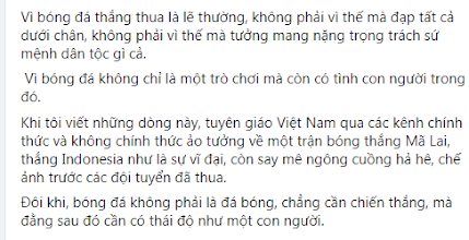 Khi các thành phần “tự nhục” bình luận về bóng đá