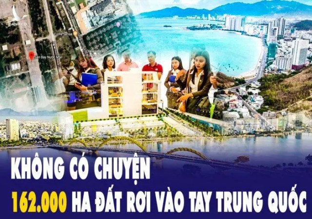 Không có chuyện Bộ Quốc phòng xác nhận 162 ngàn ha đất rơi vào tay Trung Quốc