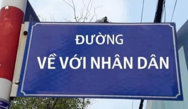 Không con đường nào quan trọng bằng đường về với nhân dân!