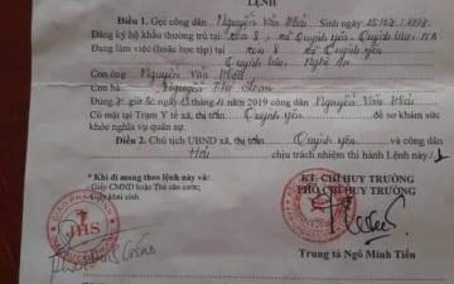 Không thể chấp nhận linh mục cản trở giáo dân thi hành nghĩa vụ quân sự