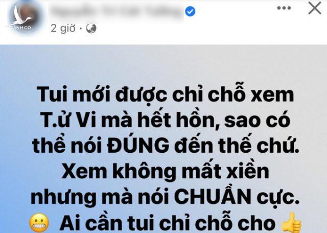 Kiếm tiền bằng cổ xúy coi bói, “người nổi tiếng” đang quá coi thường dư luận!