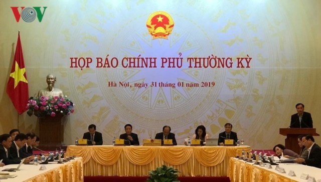 Kinh tế-xã hội tháng 1/2019 tiếp tục xu hướng tích cực