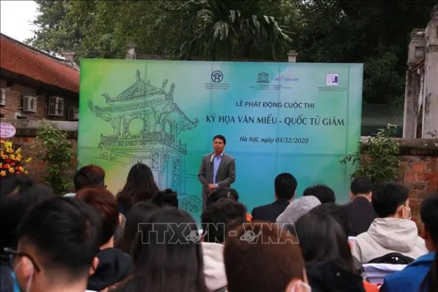 'Ký họa Văn Miếu - Quốc Tử Giám' tạo cảm hứng sáng tạo cho đông đảo giới trẻ