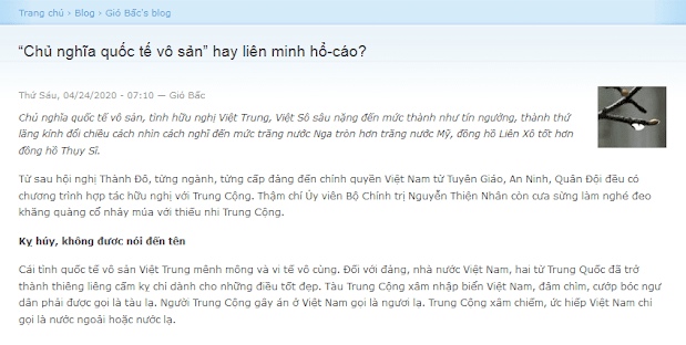 Lại chống Trung Quốc bằng tin giả