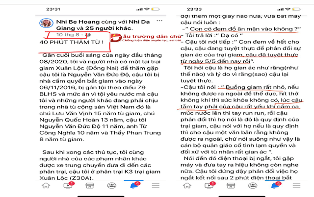 Lại một câu chuyện tuyệt thực khó tin về tên phản Quốc Nguyễn Văn Đức Độ: Hơn 3 tháng không ăn, không uống ...