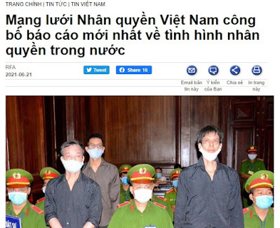 Lạm bàn về sản phẩm “báo cáo nhân quyền” của tổ chức MLNQVN