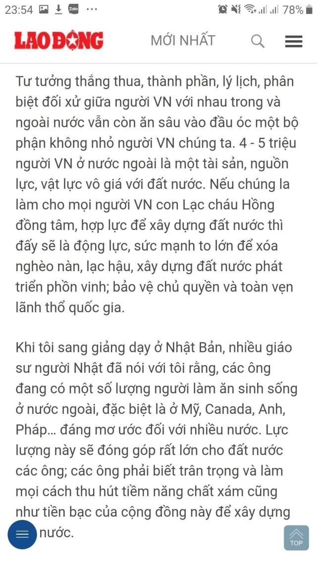 Lão chăn bò phản bác ông Giáo sư - Tiến sỹ khoa học Vũ Minh Giang