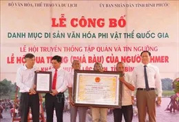 Lễ hội Miếu Bà Rá trở thành Di sản văn hóa phi vật thể quốc gia