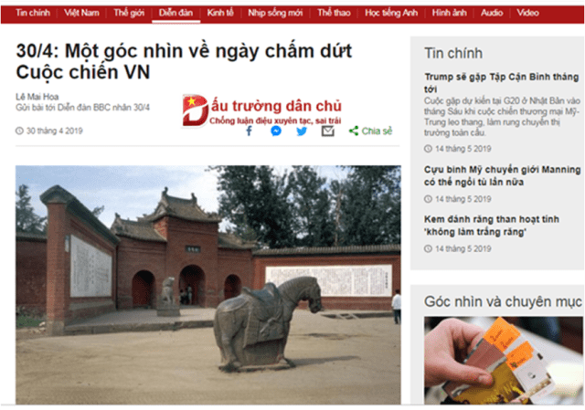 Lê Mai Hoa cố tình ‘lật lọng’ lịch sử