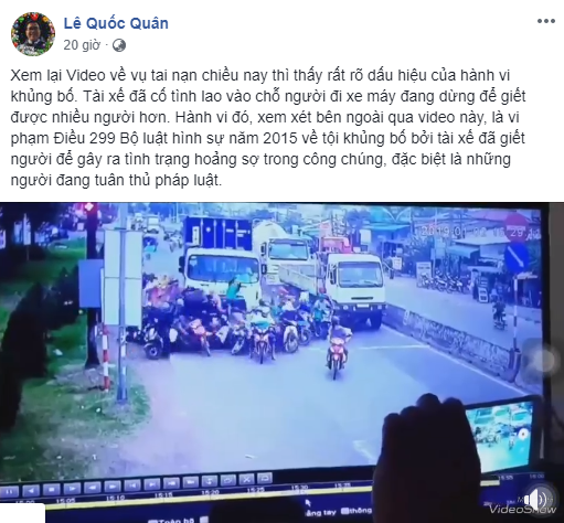 LÊ QUỐC QUÂN VÀ NHỮNG STATUS XÀM LỒNG TRÊN FACEBOOK