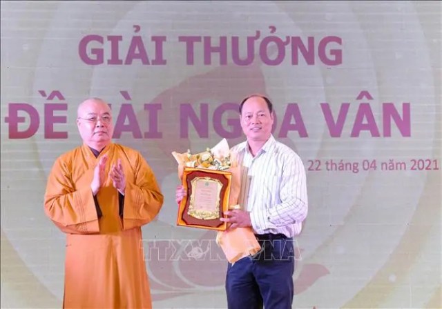 Lễ trao giải và khai mạc triển lãm cuộc thi ảnh 'Phật giáo trong đời sống'