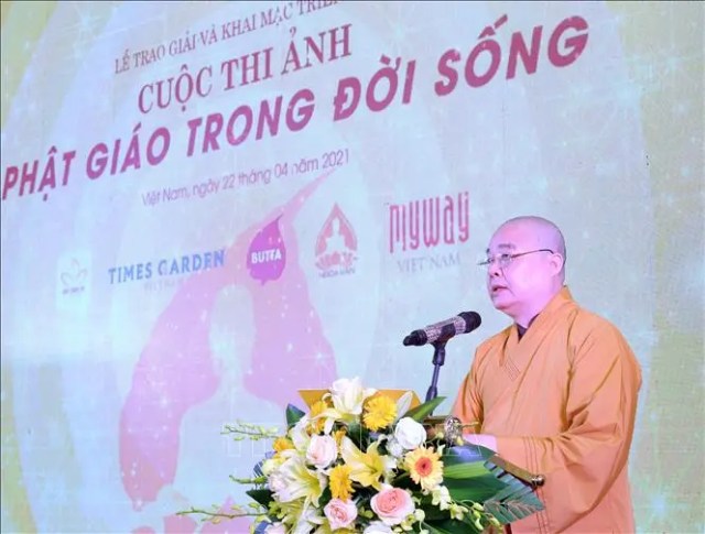 Lễ trao giải và khai mạc triển lãm cuộc thi ảnh 'Phật giáo trong đời sống'