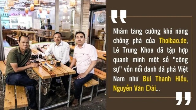 Lê Trung Khoa Thoibao.de là ai?